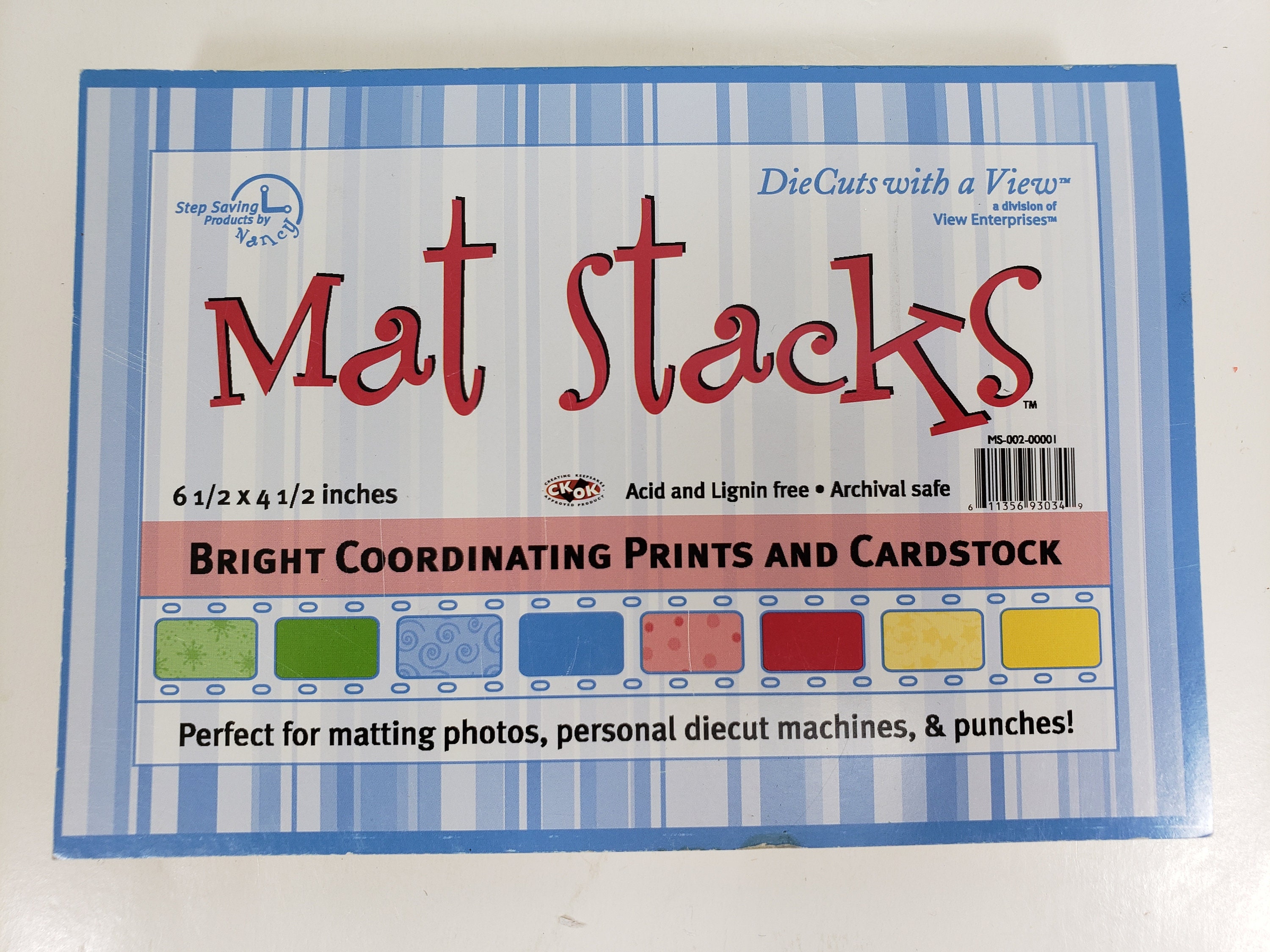 Step Saving Mat Stacks Bright Coordinating Prints & Cardstock - Etsy