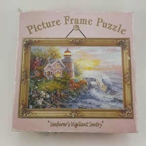 Pictures Frame "Seafarer's Vigilant Sentry" 250 Pieces Puzzle - Sealed