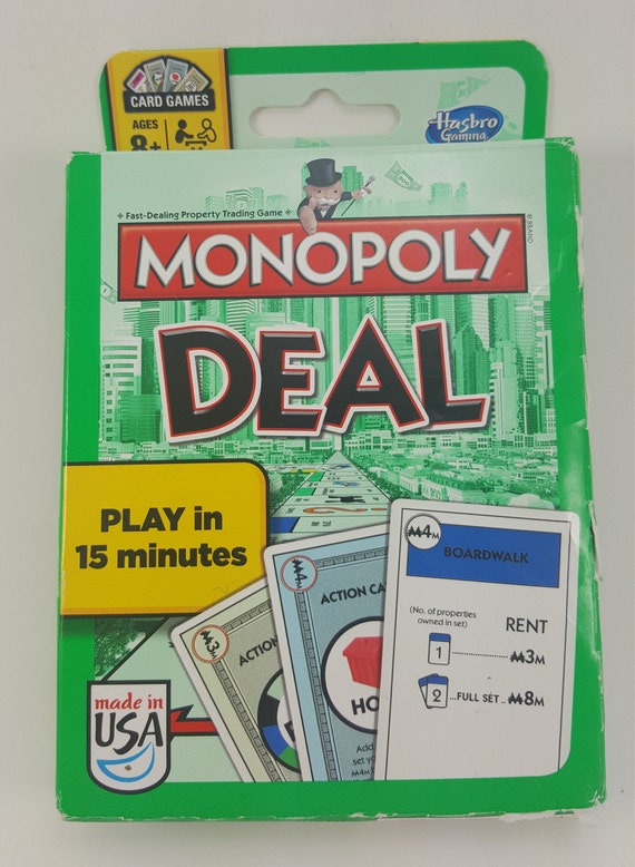 Parker Brothers Hasbro Gaming Monopoly Deal Card Game 