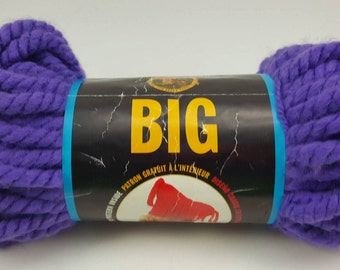 Lion Brand BIG Yarn # 147 "Great Grape" - 2 Skeins