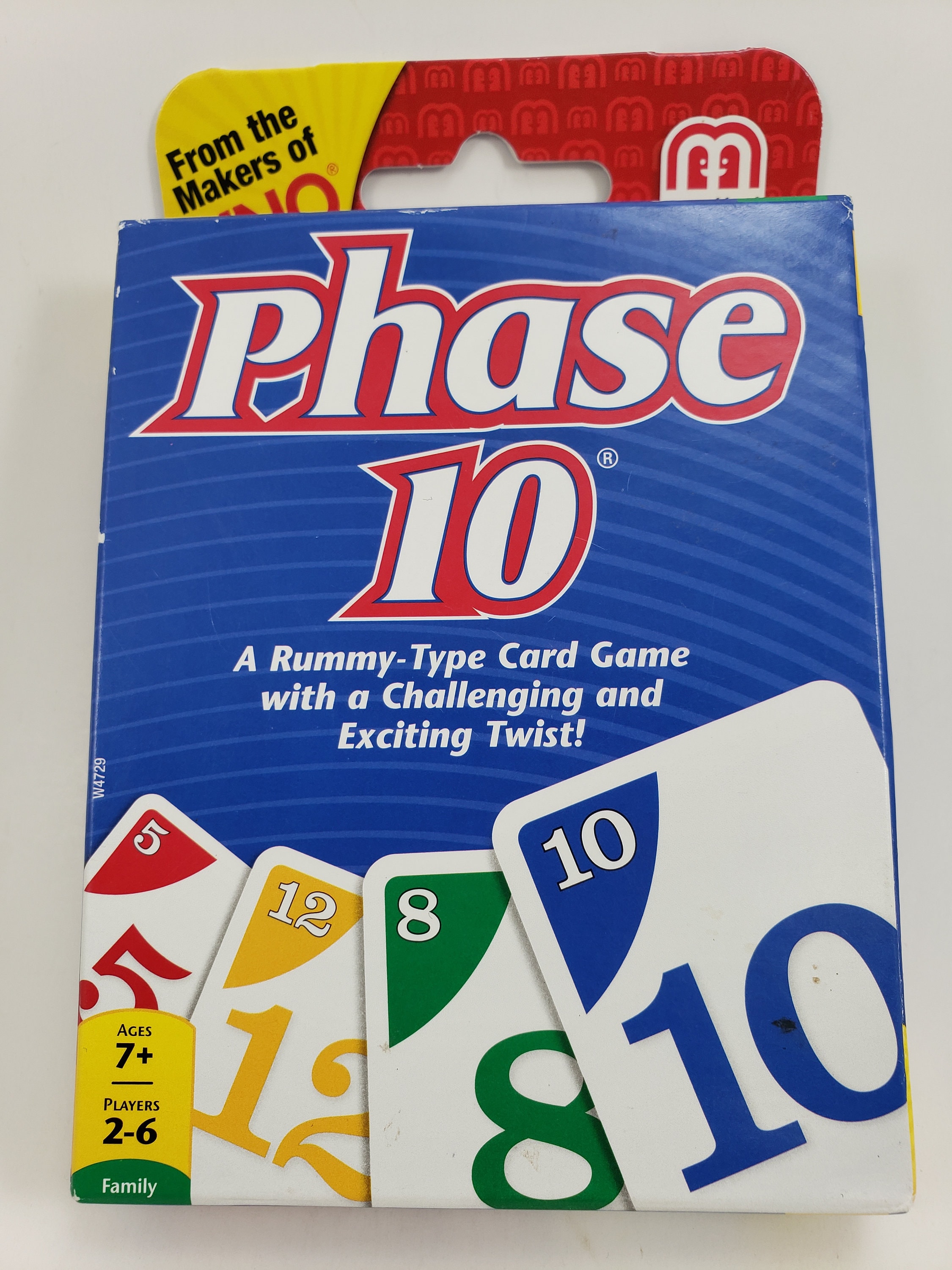 Phase 10 Card Game A Rummy Card Game with a Twist Fundex Games Challenging  New
