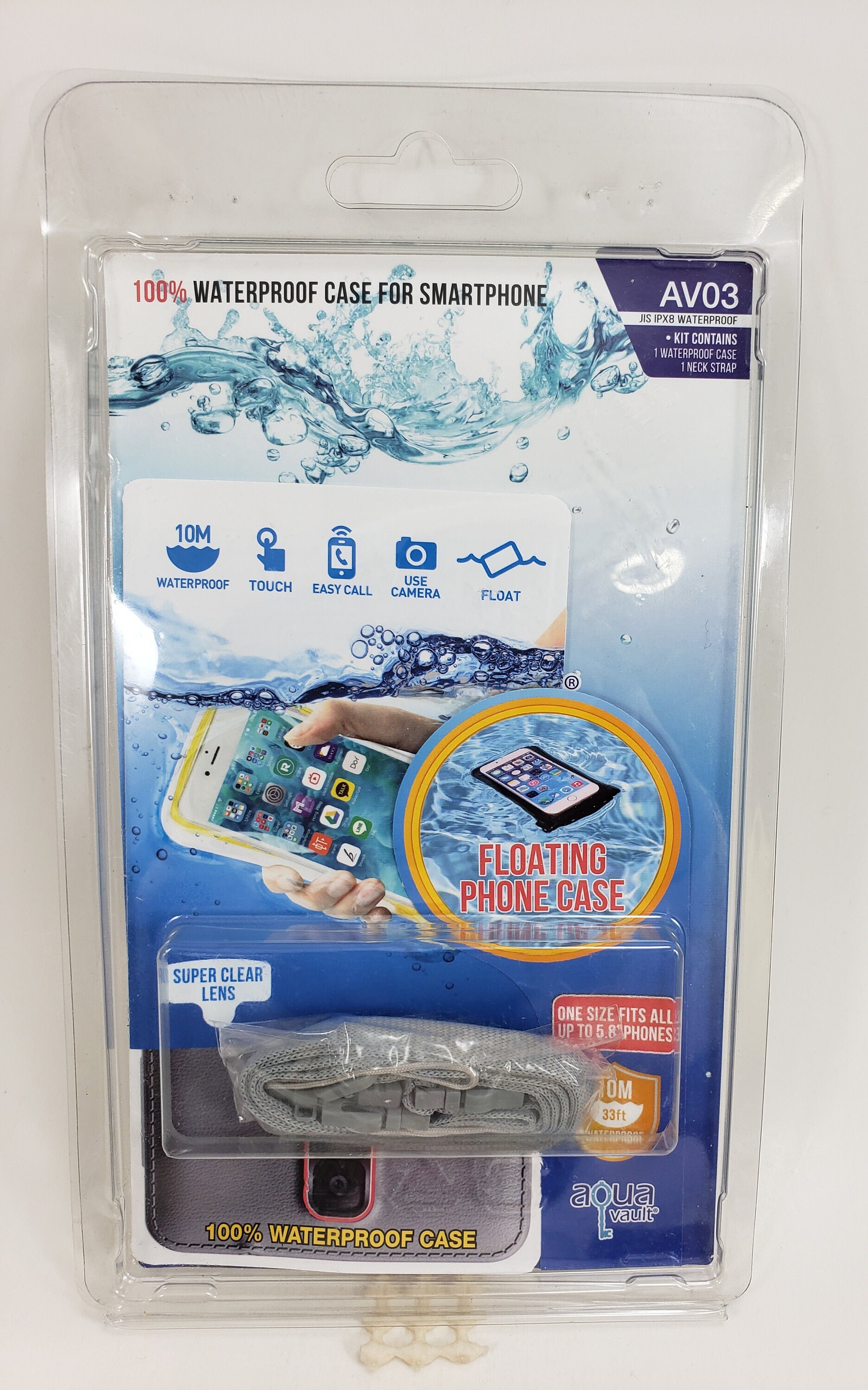 Aquavault Magnetic Wallet For Phone Aqua Vault Waterproof Case For