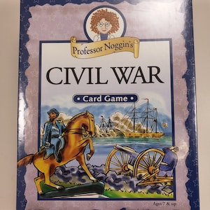 Juego de cartas "Civil War" del profesor Noggin de Outset Media