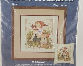 Vintage Needle Treasures # 04609 &quot;Daisy&quot; Counted Cross Stitch Kit