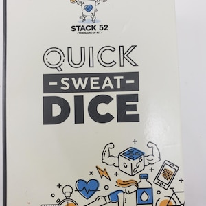 "Stack 52 ""The Game of Fit"" Quick Sweat Würfel - gebraucht."