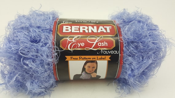 New Bernat Eyelash Noveau hip Yarn Etsy