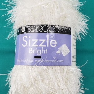 Hilo Berroco Sizzle Bright n.° 1688 "blanco brillante"