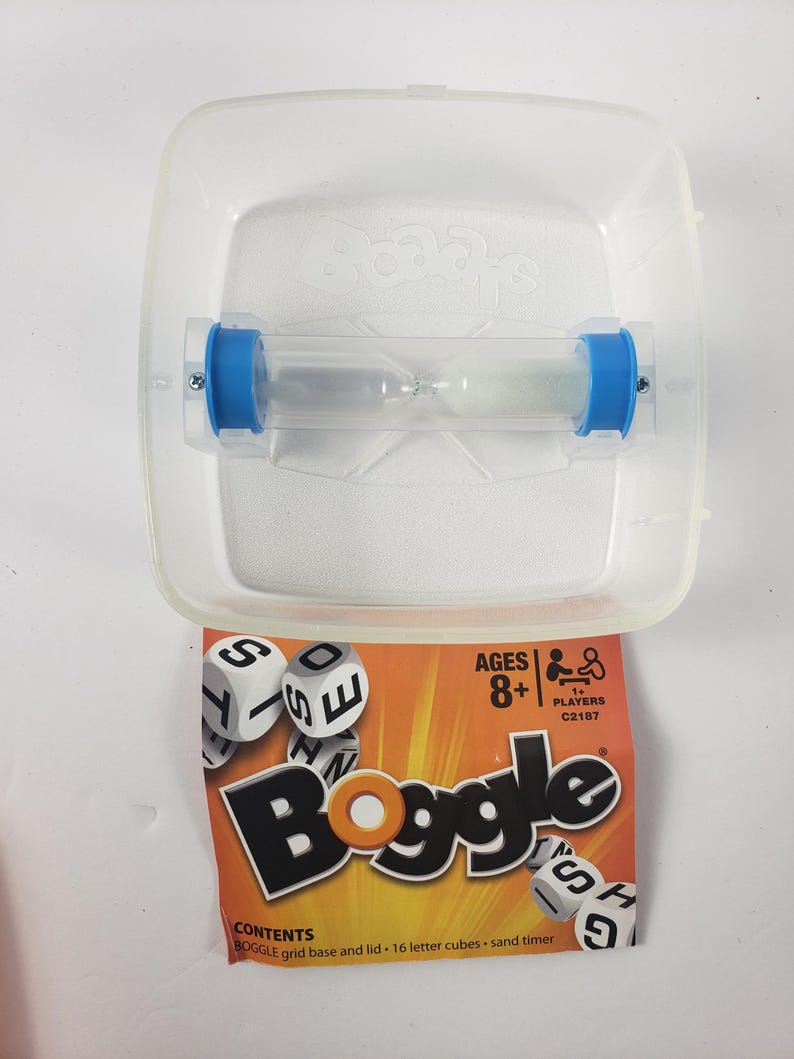 Boggle Box Image 2016 Hasbro Gaming Boggle Word Search Game - Pre - Owned - Etsy