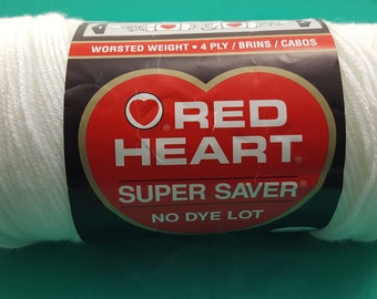 Red Heart Super Saver Chunky Yarn, Grenadine, Bulky Weight Yarn