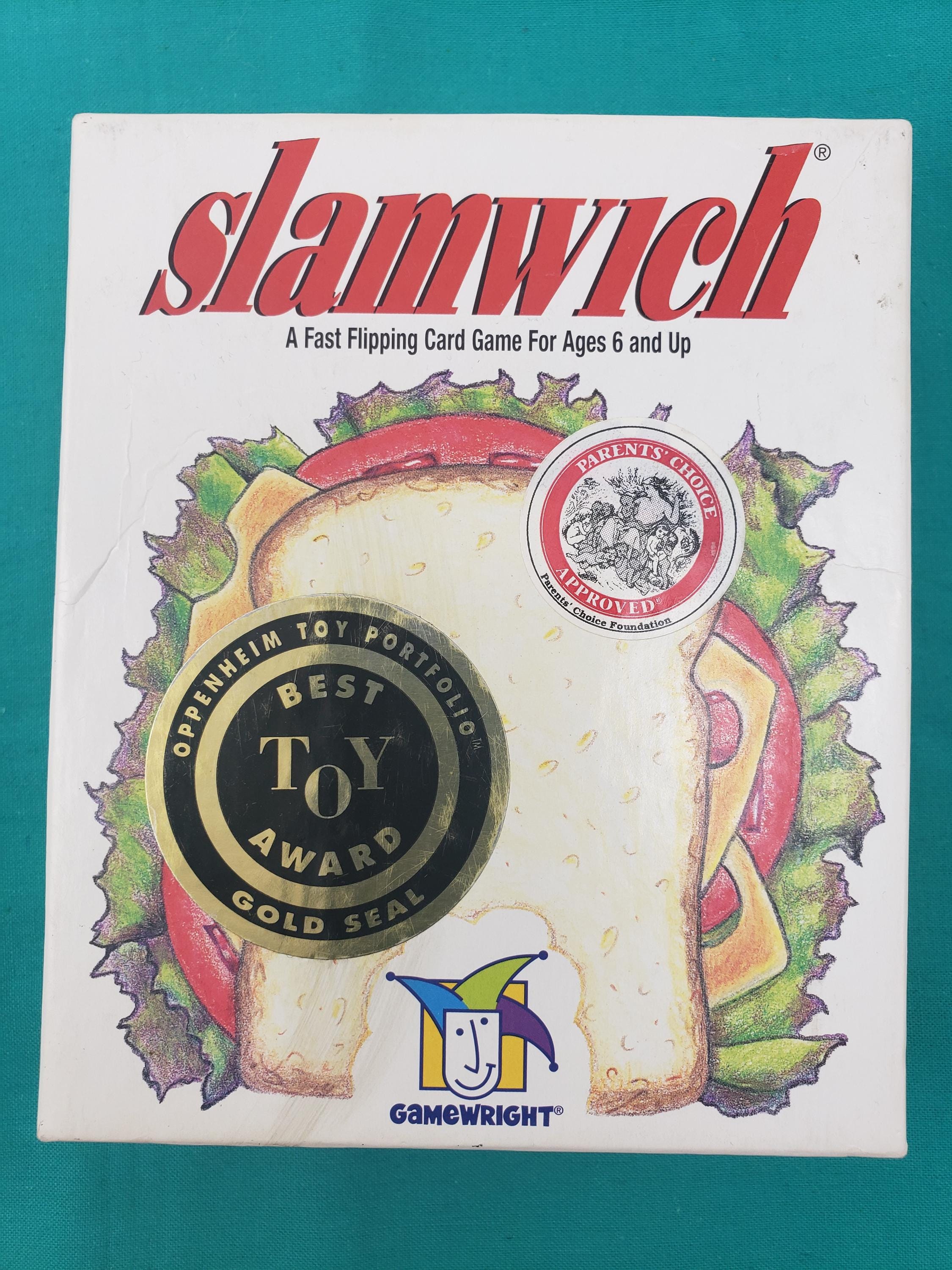 Slamwich Card Game by GameWright - New In Plastic - in Collectors Lunch Box Tin