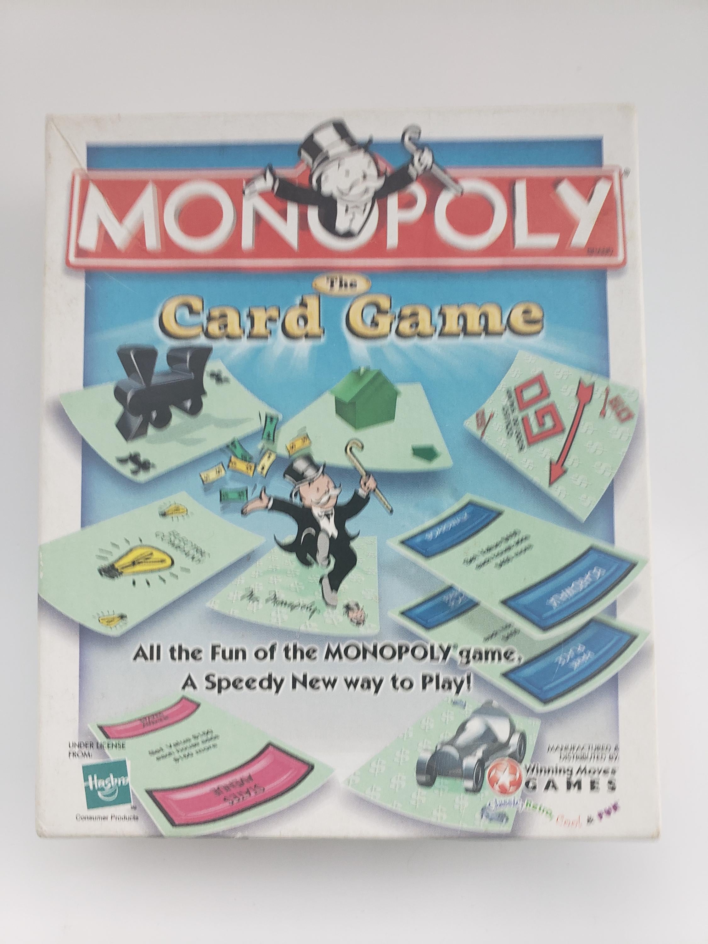 Parker Brothers Hasbro Monopoly the Card Game - Pre Owned - Etsy