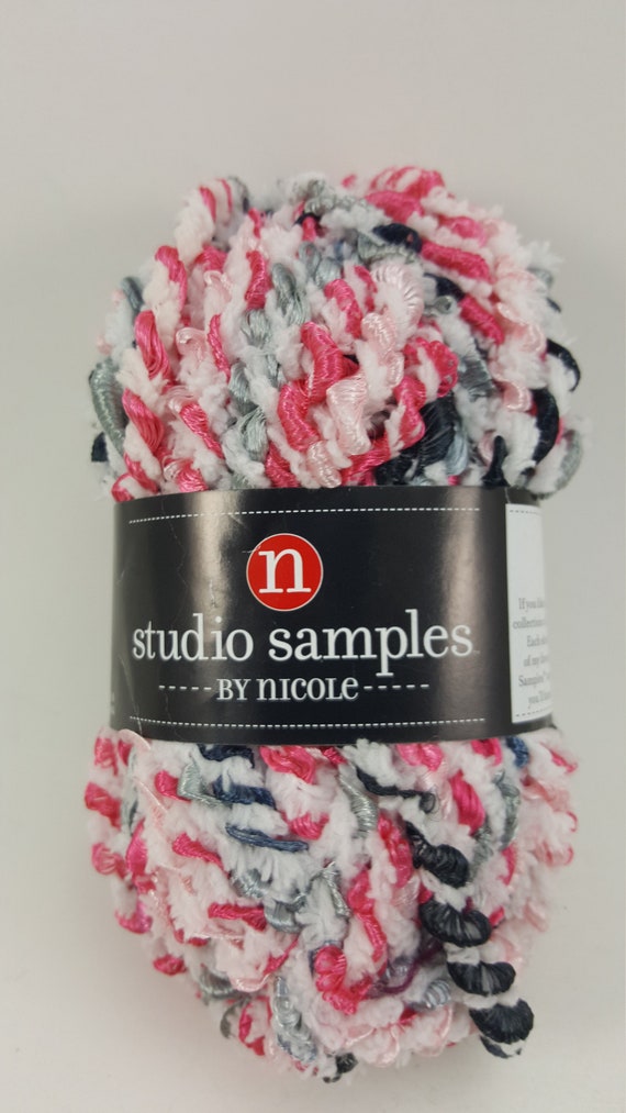 Nicole Studio Samples Variegated, Multi Colored Yarn 