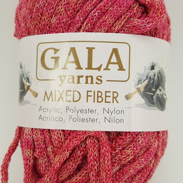 Gala Mixed Fiber Variegated, Multi Colored Yarn - 8 Skeins