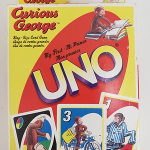 Mattel 2003 Nickelodeon Mi primer juego de cartas "Rugrats" King-Size "UNO"