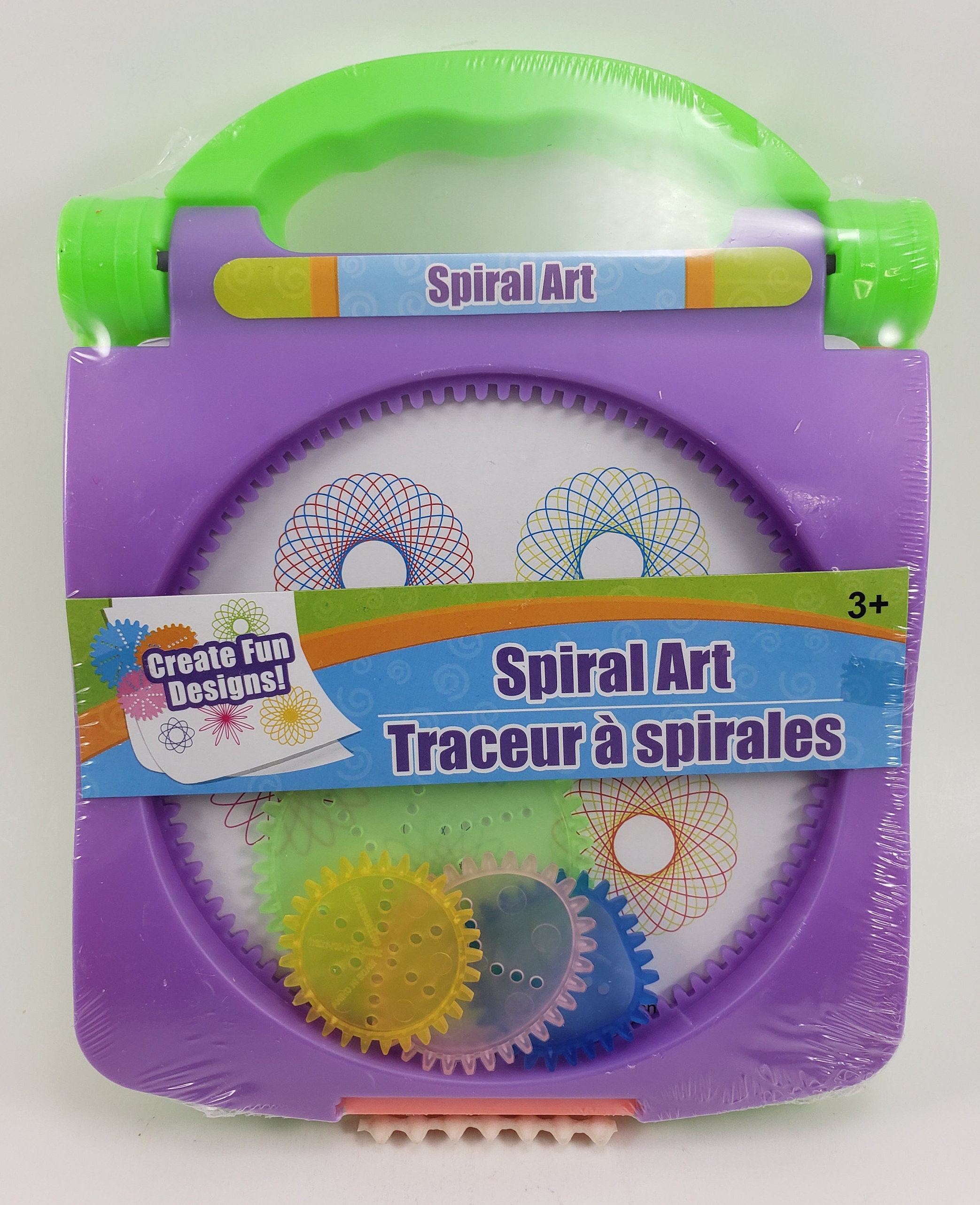 Using a Spirograph  Salinas Public Library Art Kit 