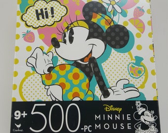 Cardinal Disney &quot;Hi! Minnie Mouse&quot; 500 Pieces Puzzle - Sealed