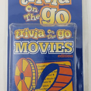 Fundex 2004 "Trivia On The Go Filme" Edition Kartenspiel