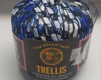 Lion Brand Trellis # 302 "Ocean" Yarn