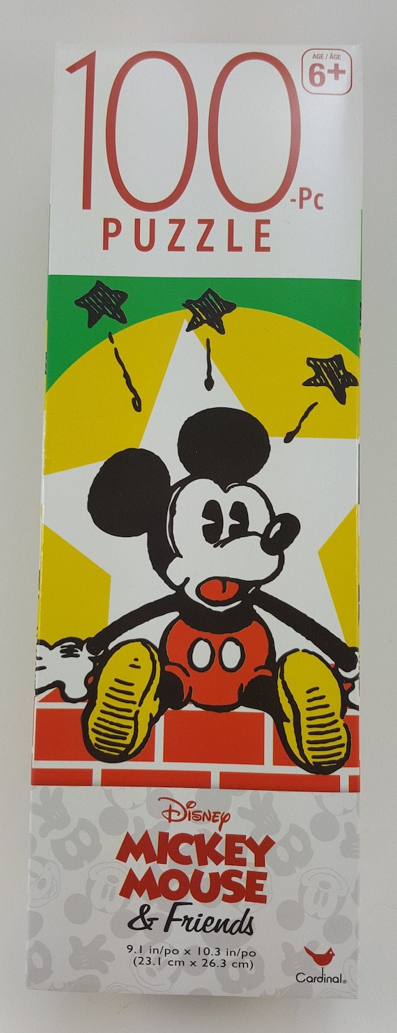 Puzzle Christmas with Mickey Mouse 100 puzzle pieces, 100 pieces