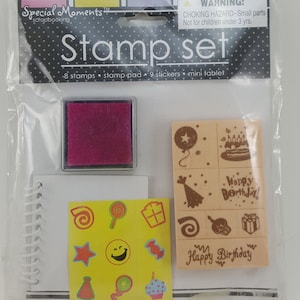 Special Moments Scrapbooking Foam-Mounted Rubber Stamps Set