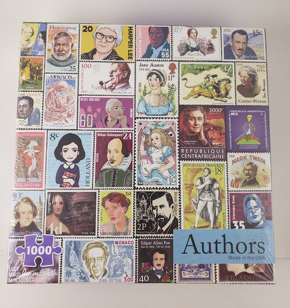 Famous Writers, Jigsaw Puzzle at