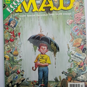 Vintage 1995 Ecch Rated Mad Comic - Pre-Owned