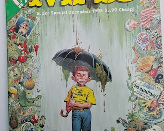 Vintage 1995 Ecch Rated Mad Comic - Używany