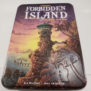 Gamewright「禁断の島」カードゲーム 缶入り - 中古