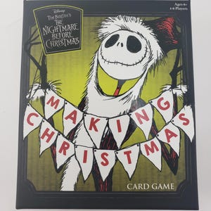 2021 ディズニー ティム・バートンのナイトメアー・ビフォア・クリスマス カードゲーム