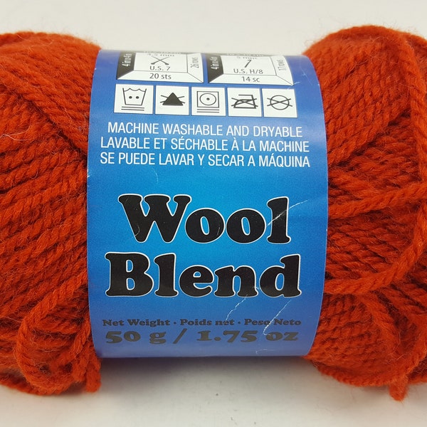 Wool Blend Yarn,"Copper"Yarn,Wool & Acrylic