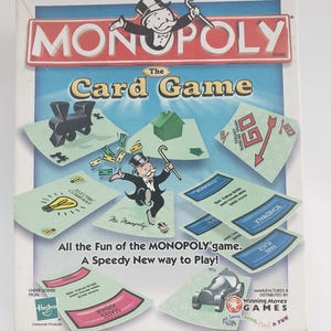 Parker Brothers Hasbro Monopoly The Card Game - Pre Owned