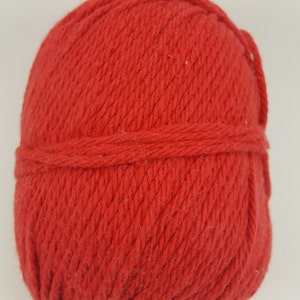 Lily Sugar&#39;n Cream, Hilo &quot;Orange Red&quot; 100% algodón