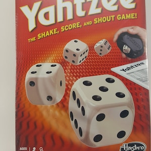 Hasbro Gaming Yahtzee, The Shake, Score & Shout Game! - Pre Owned