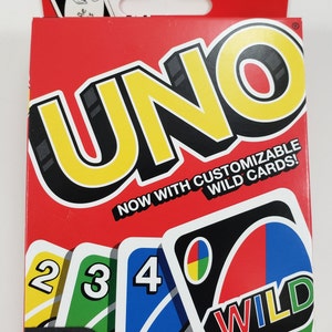 Jogo de cartas Mattel 2020 UNO WILD - usado