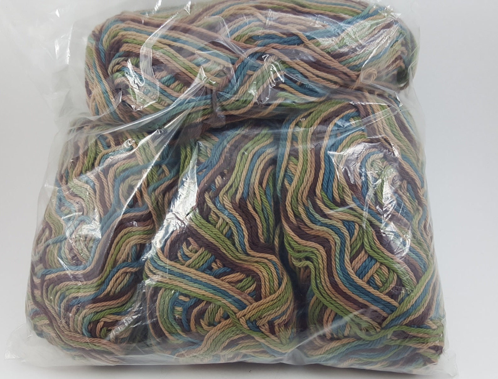 Factory Mill Ends Yarn 100 Cotton Yarn Multicolor Yarn Etsy