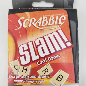 Hasbro Parker Brothers 2008 Scrabble SLAM! Gra karciana - używana