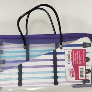 Susan Bates Crystalites Knitting Needle + Carrying Case Kit - Pre Owned