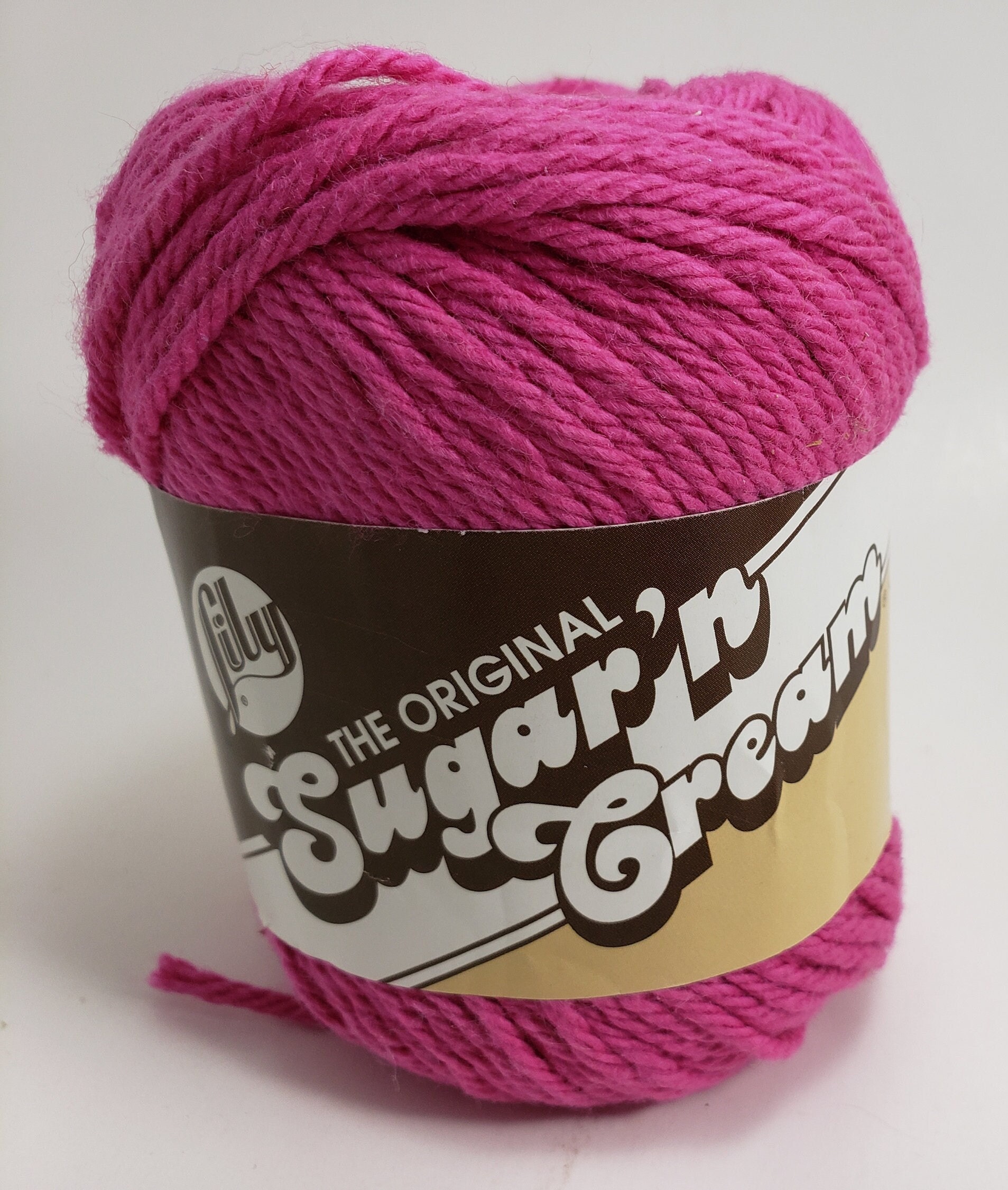 Y.A.R.N ピンク Lily Sugar'n Cream, #01740 