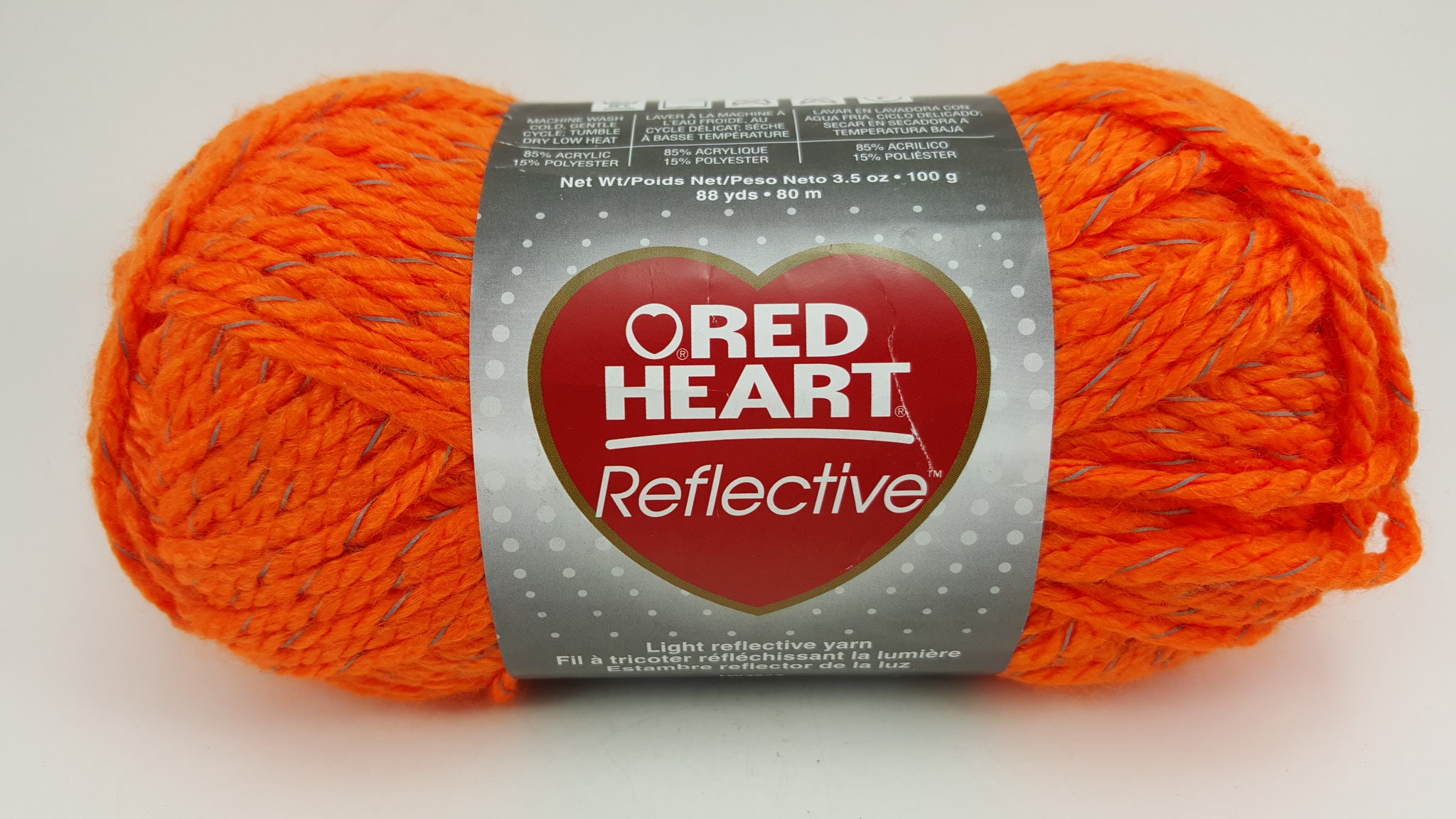 Red Heart Reflective Yarn Review • Simply Collectible Crochet