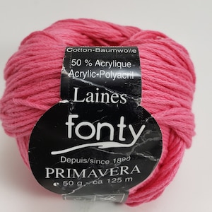 Laines Fonty Primavera &quot;Pink&quot; Yarn