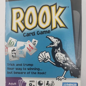 Juego de cartas "Rook" de Parker Brothers Hasbro 2008