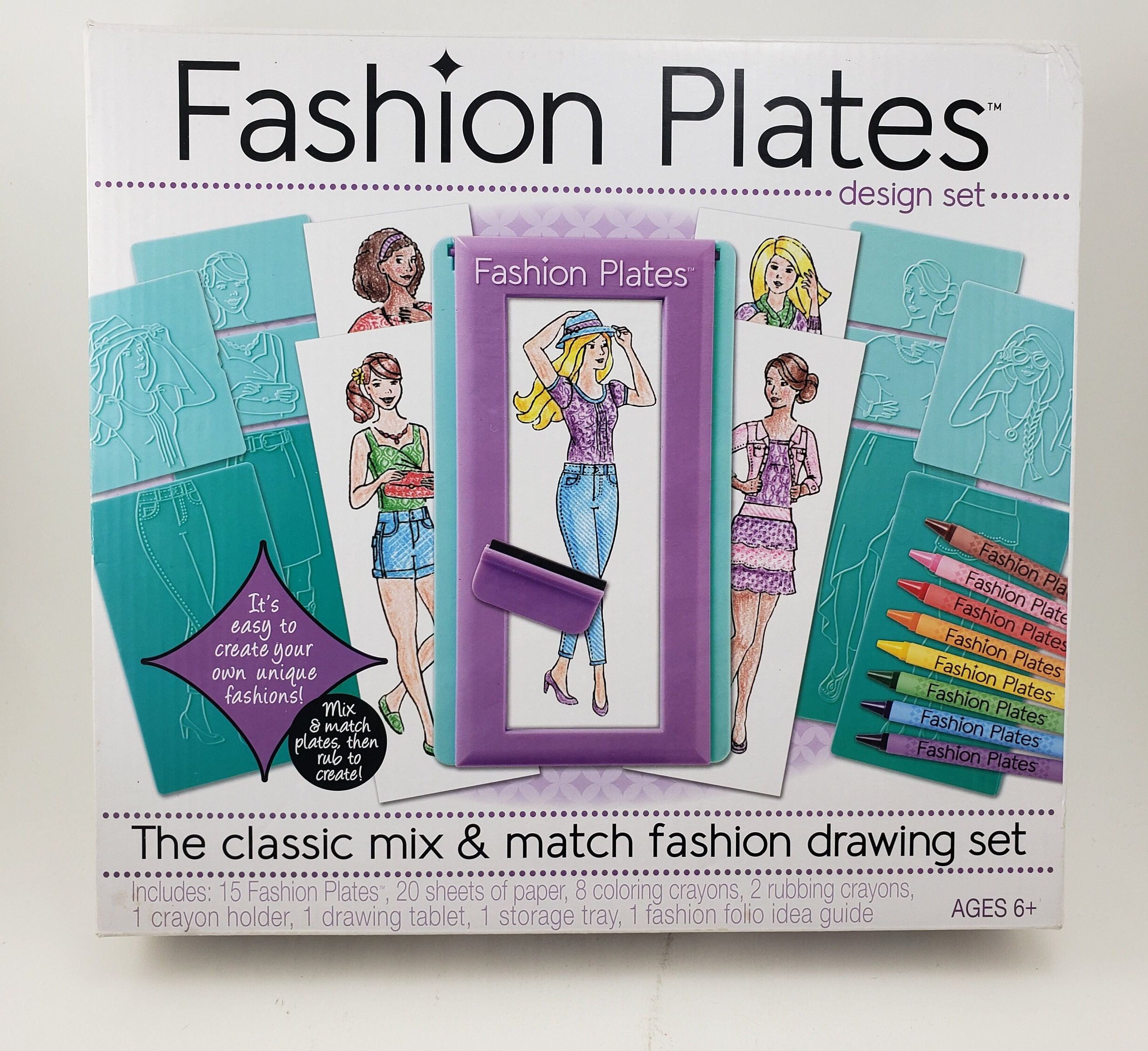 Barbie- Fashion Design Plate Playing set