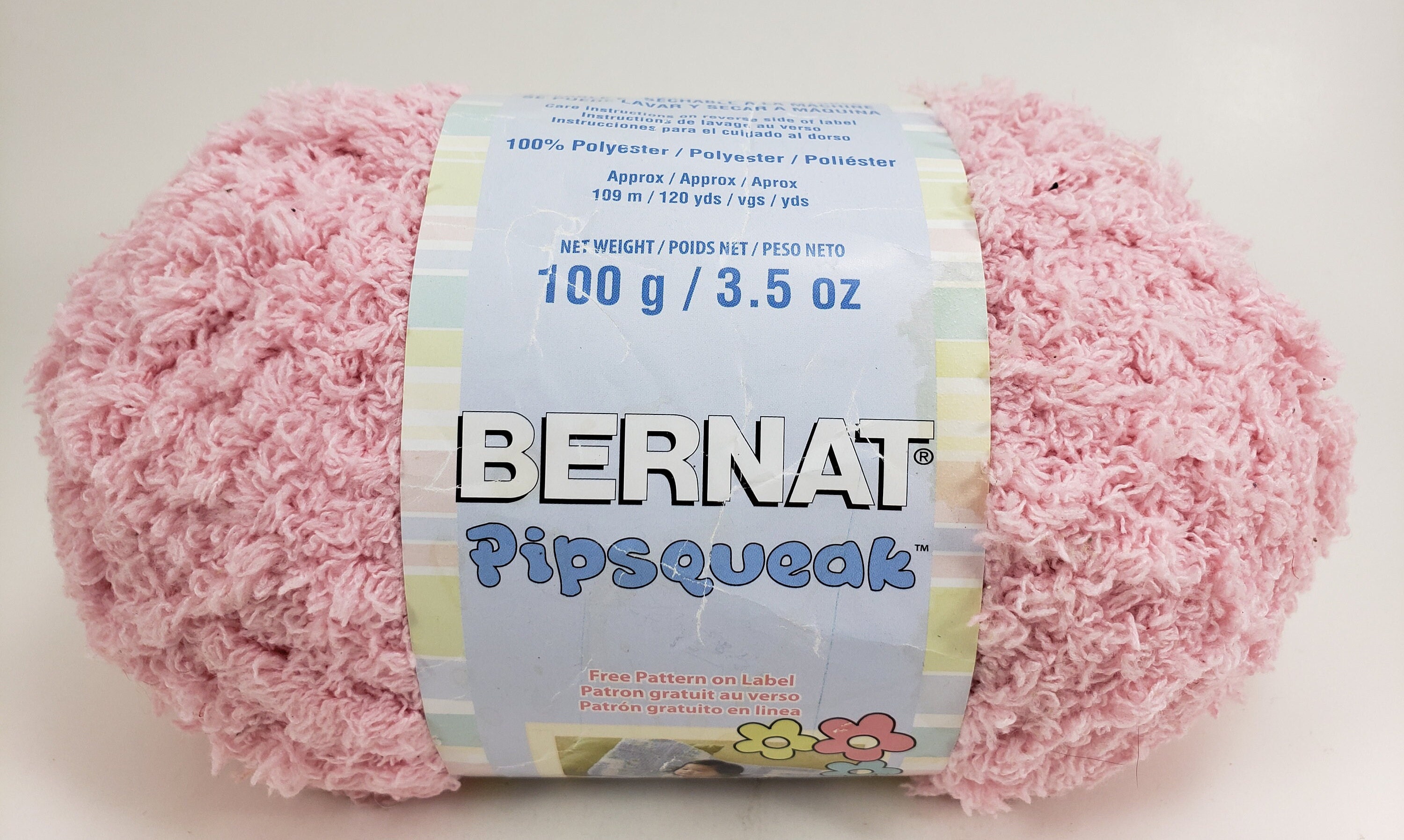 Bernat Pipsqueak 59421 tickle Me Pink Yarn 