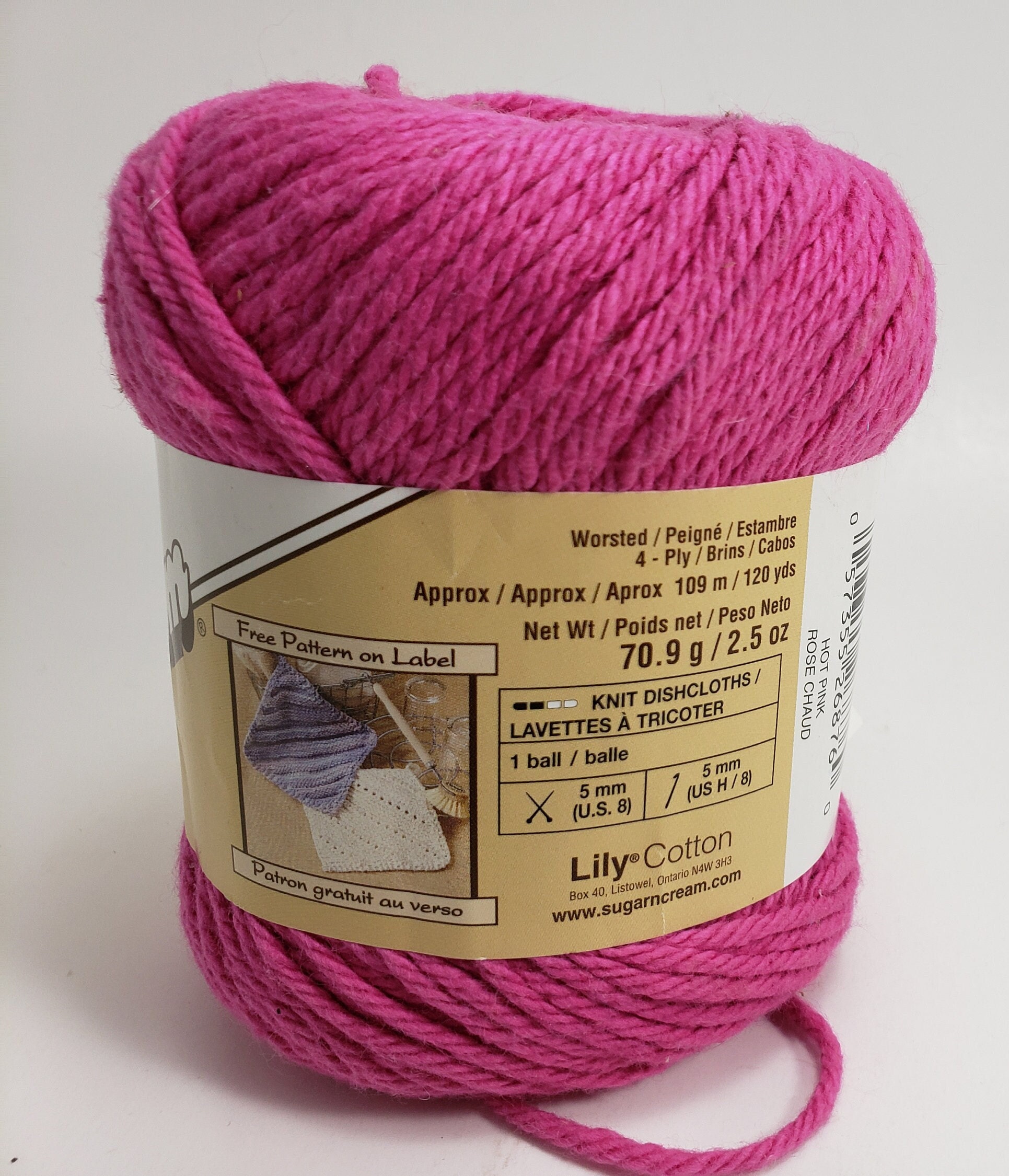 Hot Pink - Yarn 1 mm