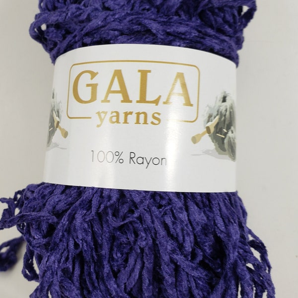 Gala Rayon Purple Yarns - 3 Skeins