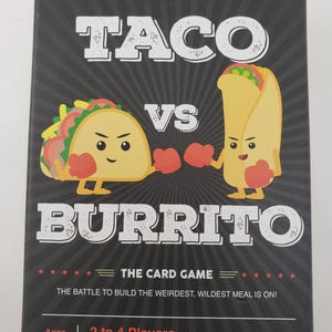 Hot Taco 2018 Taco vs Burrito Kartenspiel
