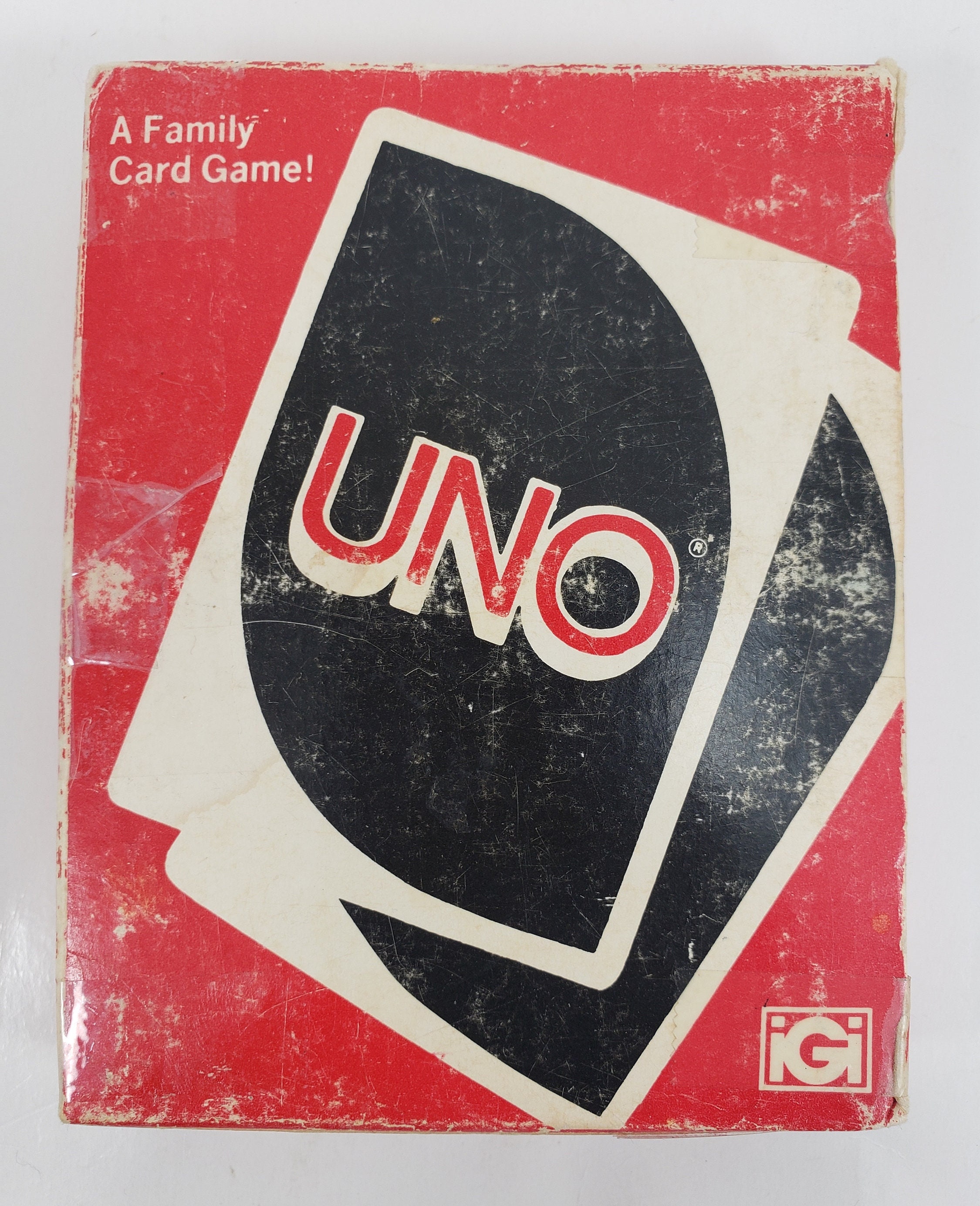 1979 UNO Card Game Complete in Original Plastic Box 