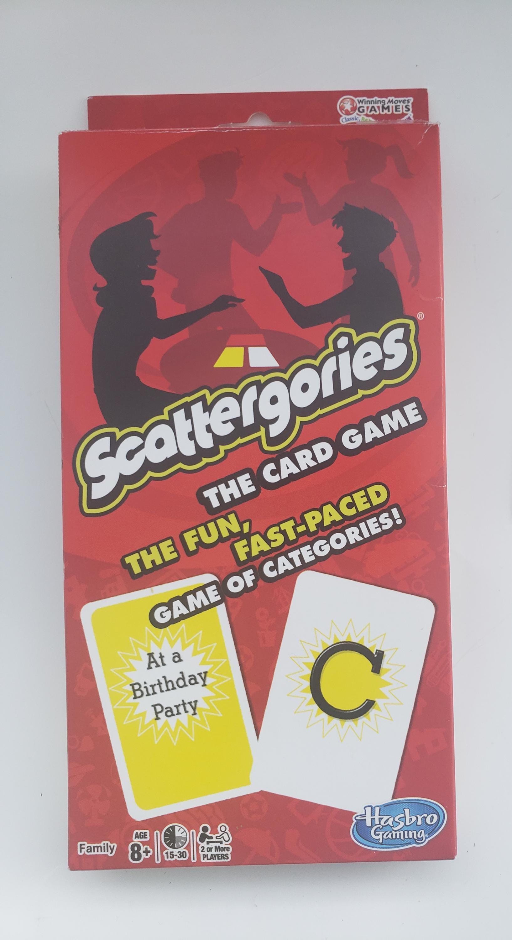Jeu Scattergories Classic De Hasbro - Jeu De Société Pour Fêtes, Ados Et Adultes