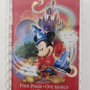 Naipes Waltz Disney Four Parks One World - Usados
