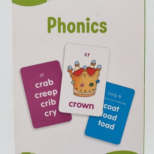 Tarjetas FlashKids Phonics Grado 1